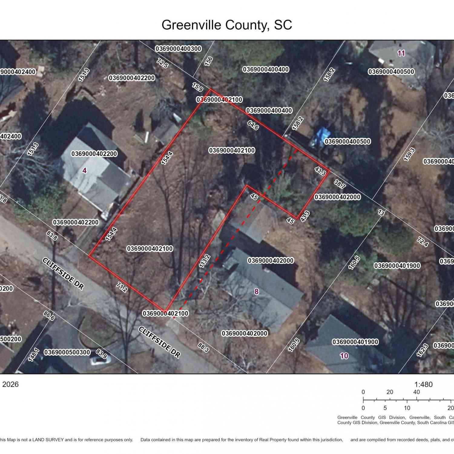 Vacant Land For Sale - 17196 Cliffside<br/> Greenville, SC 29605