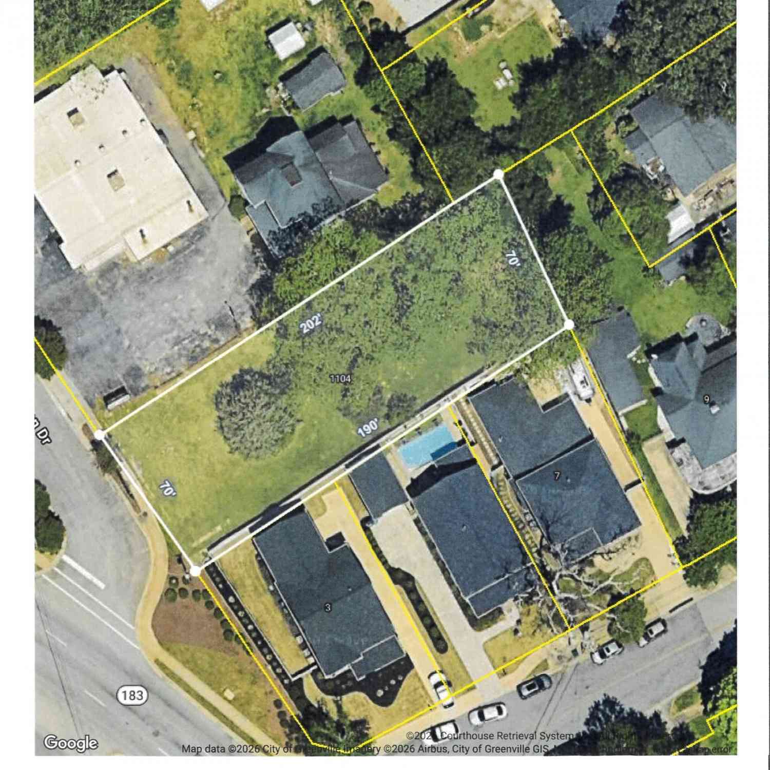Vacant Land For Sale - 1104 Metropolitan<br/> Greenville, SC 29609