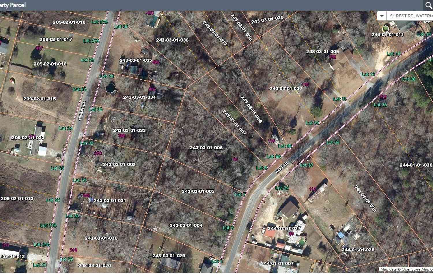 Vacant Land For Sale - 91 Rest<br/> Waterloo, SC 29384