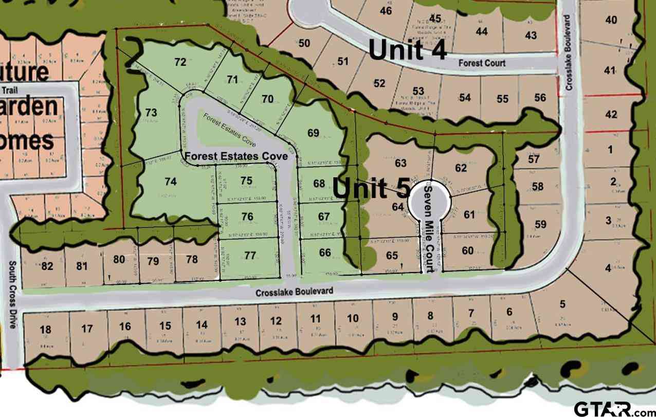 Vacant Land For Sale - LOT 13 Crosslake Blvd<br/> Tyler, TX 75703