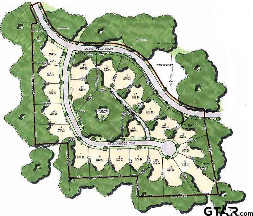 Vacant Land For Sale - 739 Marsh Farm Road - Lot 18<br/> Tyler, TX 75703