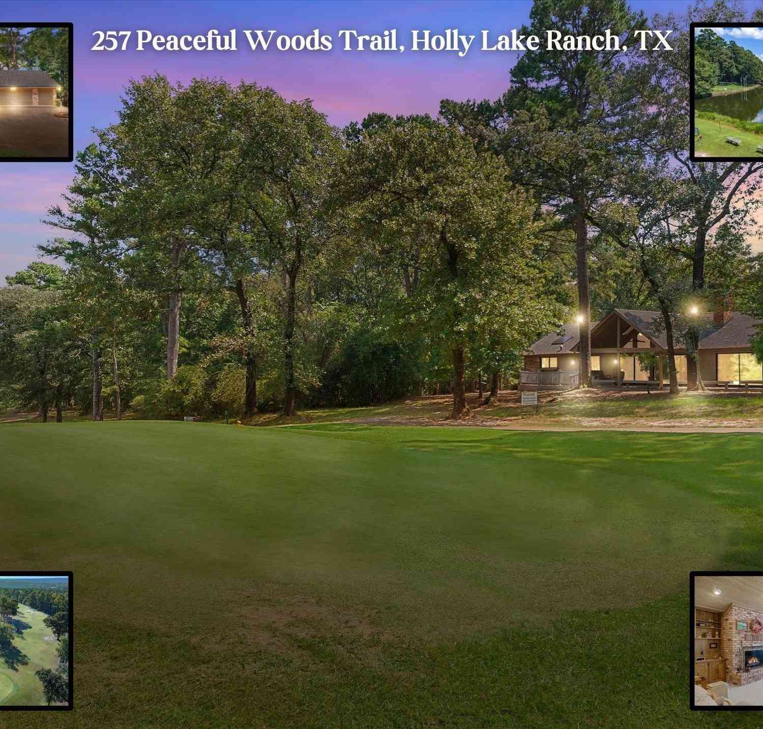 Homes For Sale - 257 Peaceful Woods Trail<br/> Holly Lake Ranch, TX 75765
