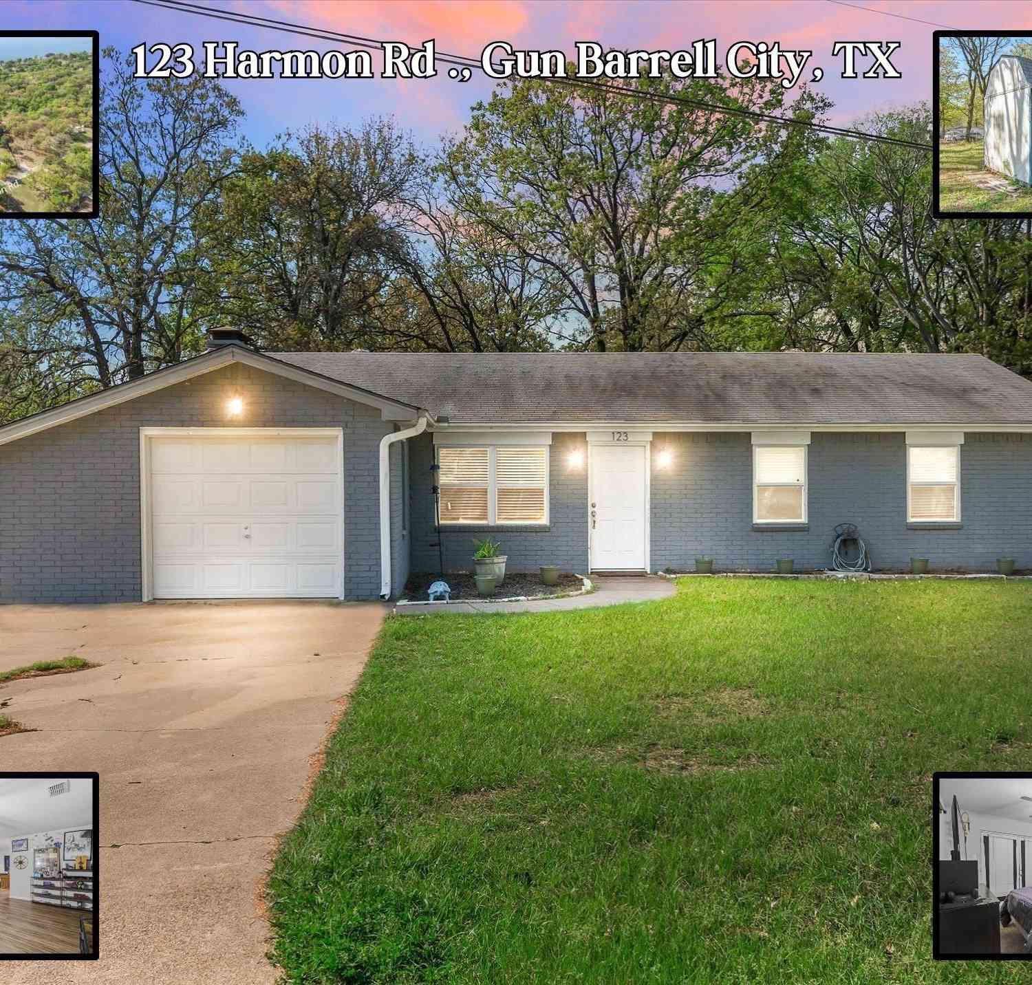 Homes For Sale - 123 Harmon Road<br/> Henderson County, Gun Barrel City, TX 75156