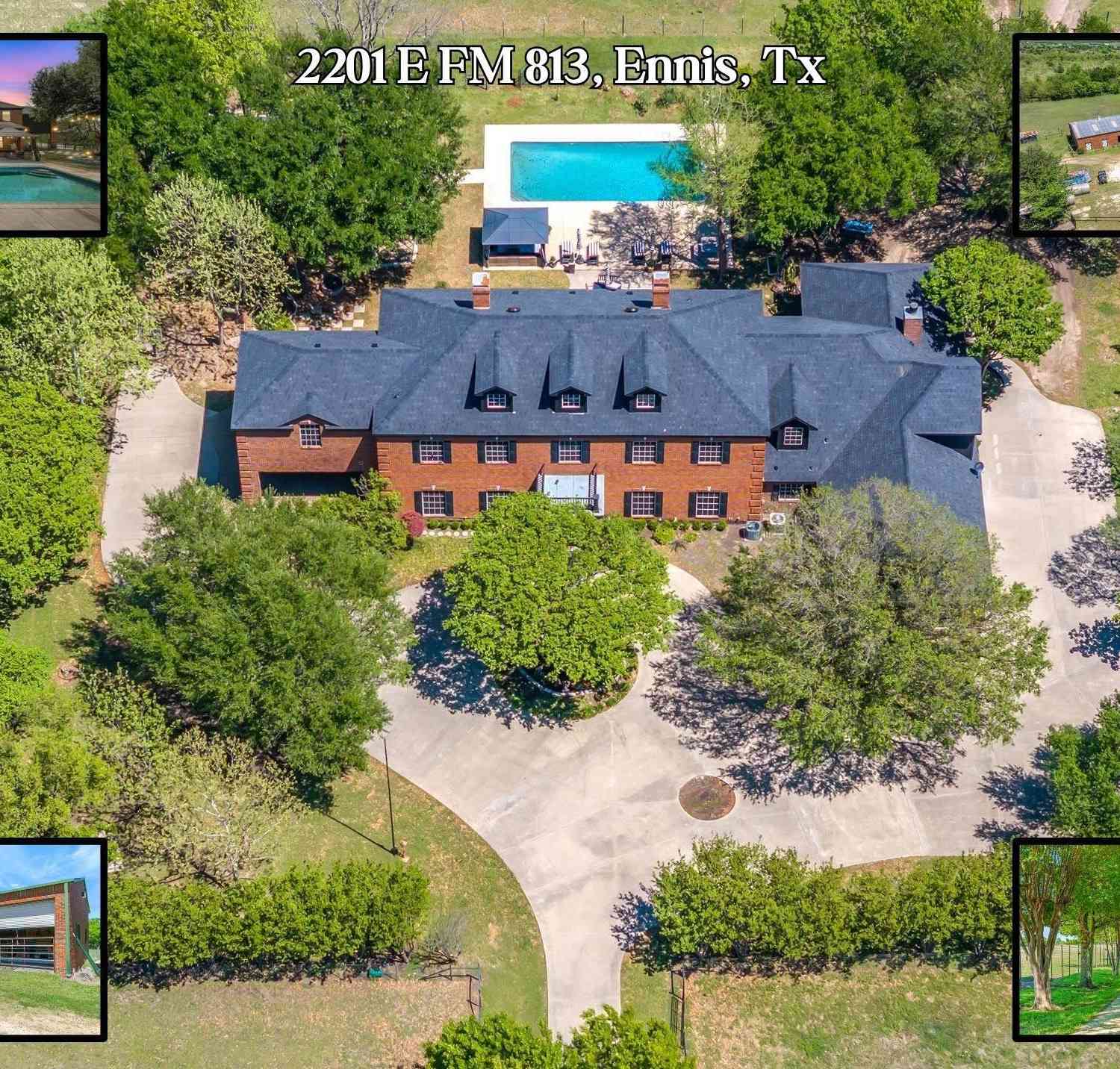 Homes For Sale - 2201 E Fm 813<br/> Ellis County, Ennis, TX 75119