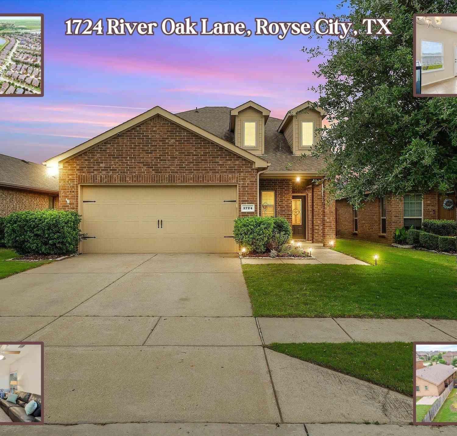 Homes For Sale - 1724 River Oak Lane<br/> Hunt County, Royse City, TX 75189