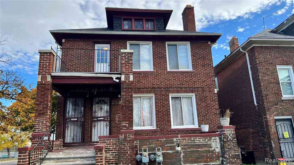 Multifamily For Sale - 4901 Whitfield Street <br/> Detroit, MI 48204