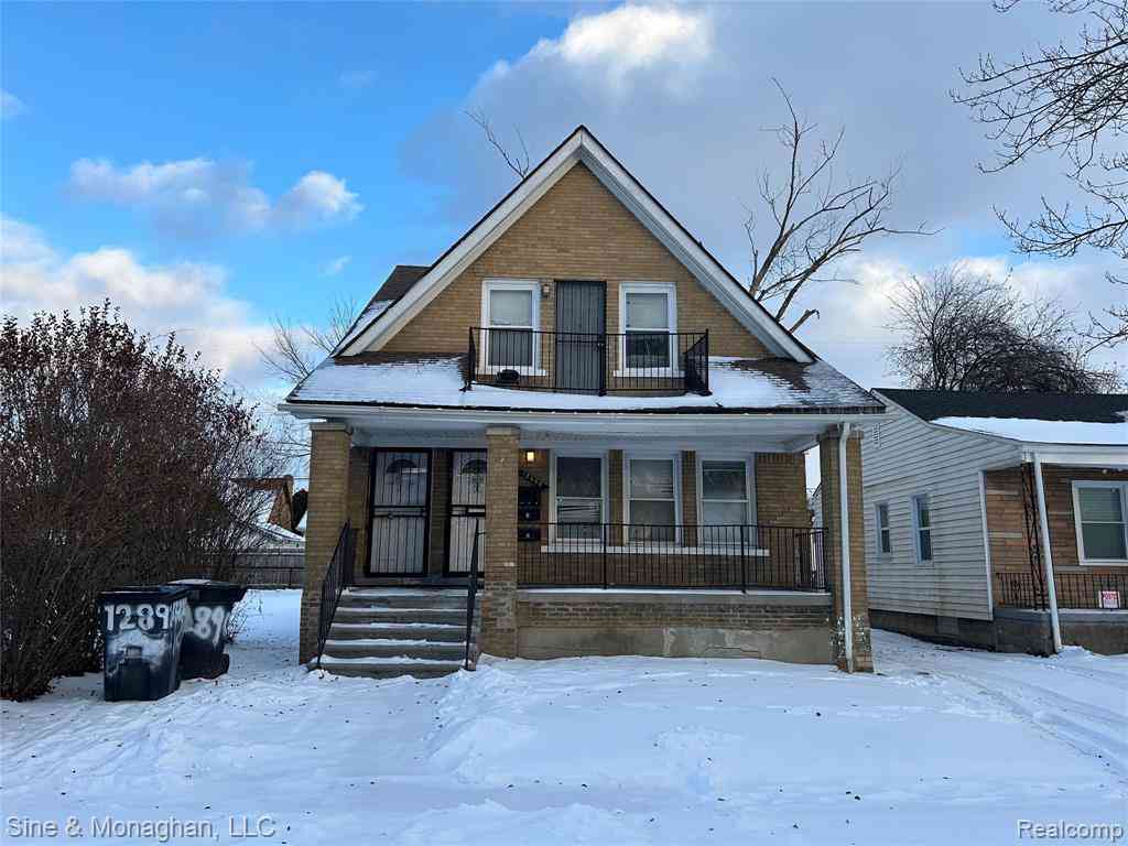 Multifamily For Sale - 12890 Sussex Street <br/> Detroit, MI 48227