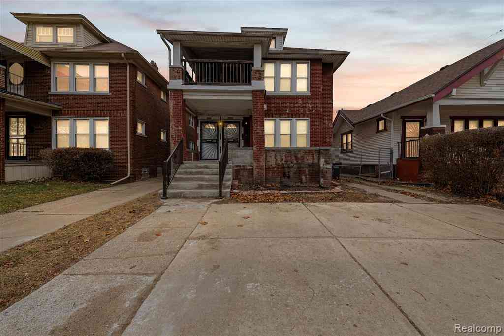 Multifamily For Sale - 5510 5512 Whitfield Street <br/> Detroit, MI 48204