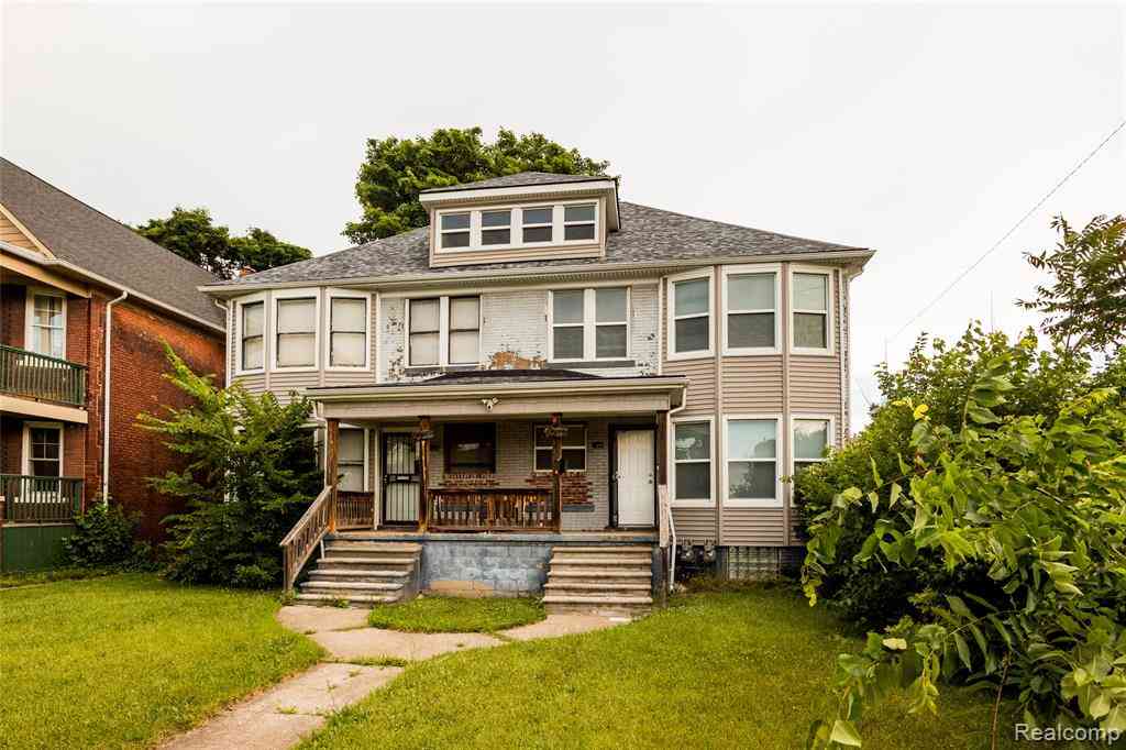 Multifamily For Sale - 2202/2206 Lothrop Street <br/> Detroit, MI 48206