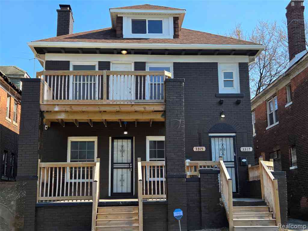 Multifamily For Sale - 3315 Cortland Street <br/> Detroit, MI 48206