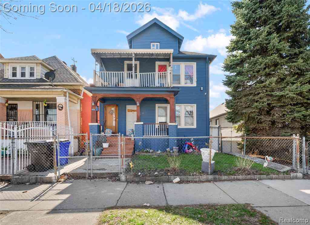 Multifamily For Sale - 1611 Evans Street <br/> Detroit, MI 48209