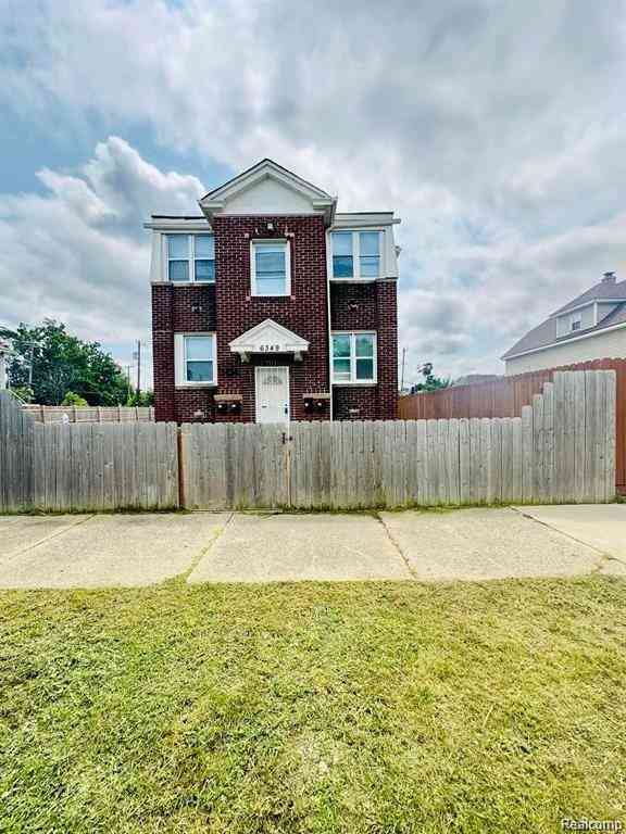 Multifamily For Sale - 6349 Barlum Street <br/> Detroit, MI 48210