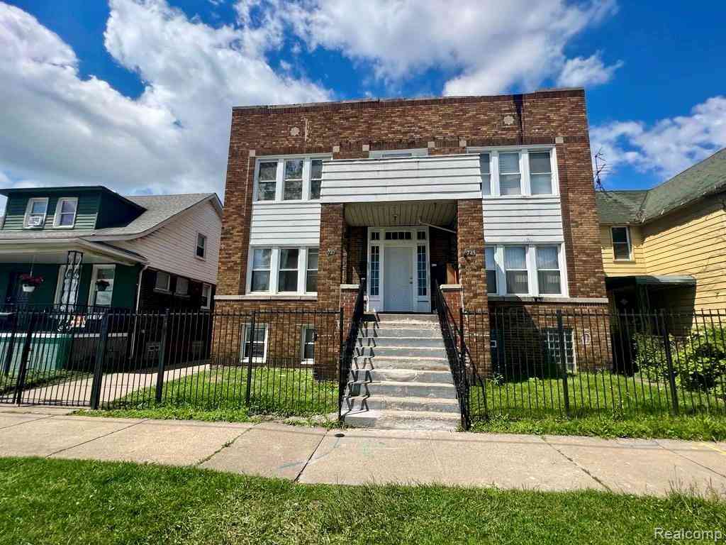 Multifamily For Sale - 747 Morrell Street <br/> Detroit, MI 48209