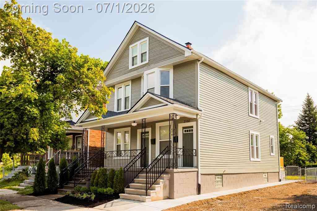 Multifamily For Sale - 2160 Holcomb Street <br/> Detroit, MI 48214