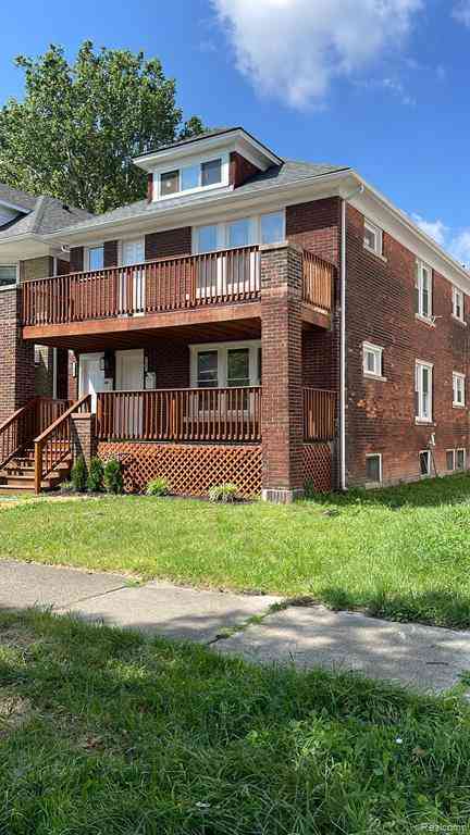 Multifamily For Sale - 7633 Woodrow Wilson Street <br/> Detroit, MI 48206