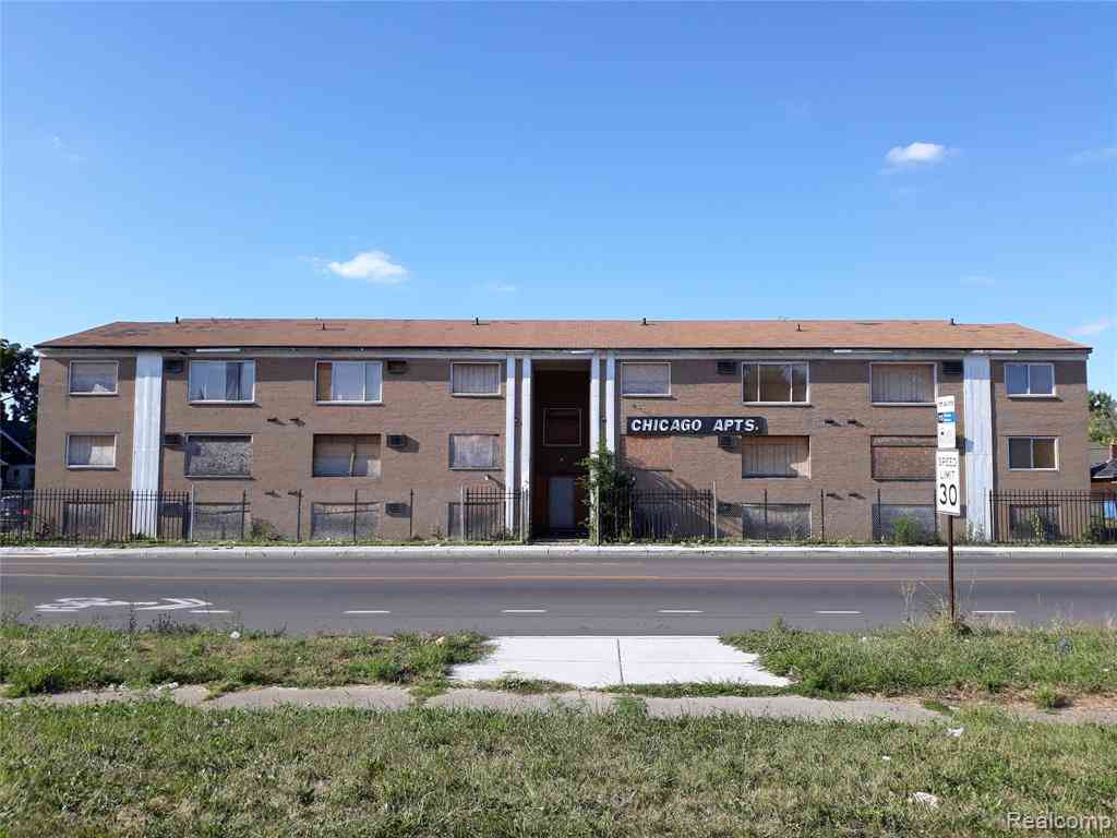 Multifamily For Sale - 13242 W Chicago Street <br/> Detroit, MI 48228