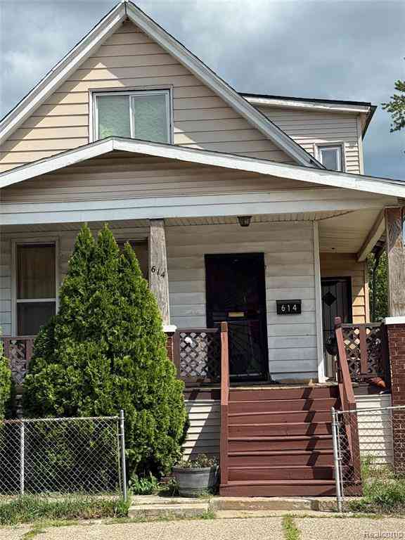 Homes For Sale - 614 Field Street <br/> Wayne County, Detroit, MI 48214