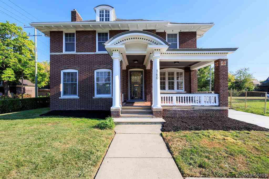 Homes For Sale - 360 E Boston Boulevard <br/> Detroit, MI 48202