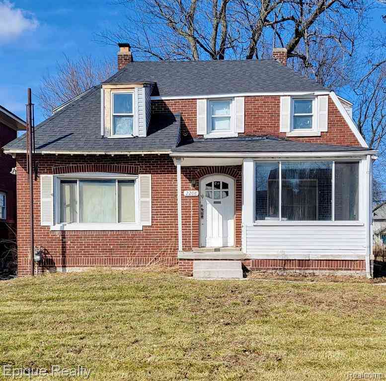 Homes For Sale - 2208 Collingwood Street <br/> Detroit, MI 48206