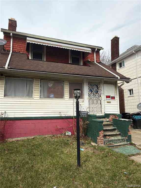 Homes For Sale - 3338 Taylor Street <br/> Detroit, MI 48206