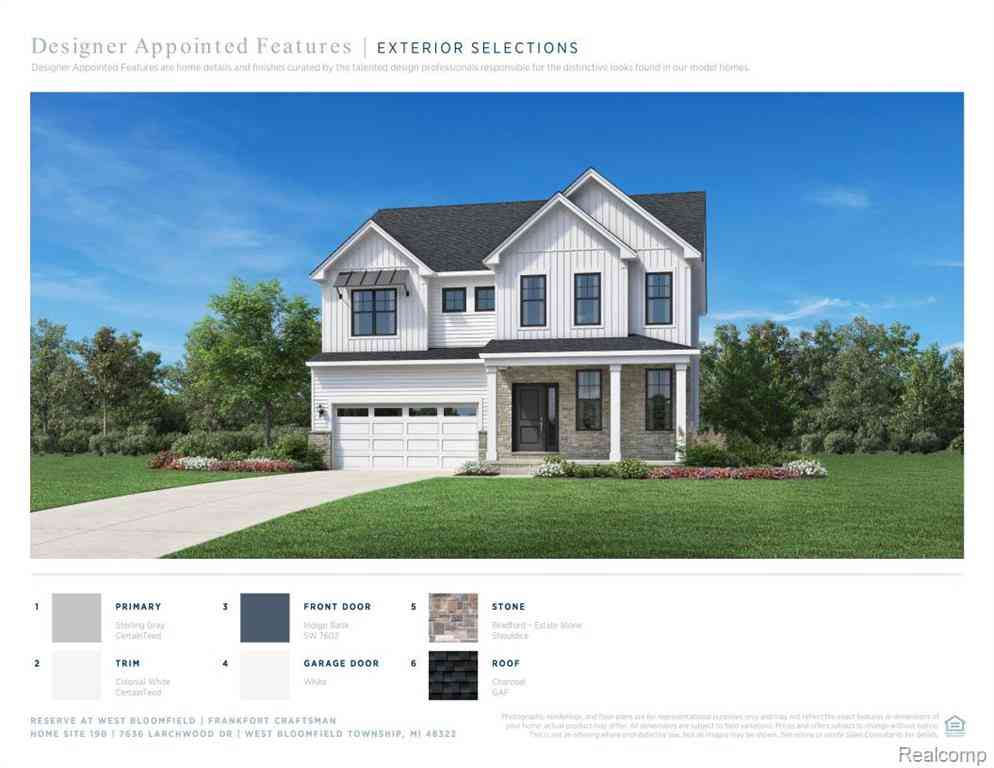 Homes For Sale - 7636 Larchwood Drive <br/> West Bloomfield, MI 48322