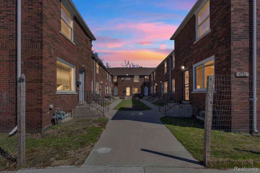 Condo For Rent - 764 Woodmere Street <br/> Wayne County, Detroit, MI 48209