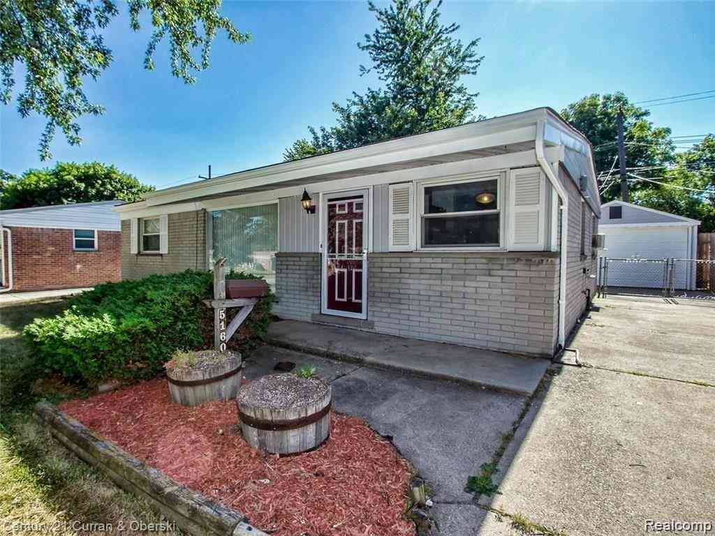Homes For Rent - 5160 Cherokee Street <br/> Dearborn Heights, MI 48125