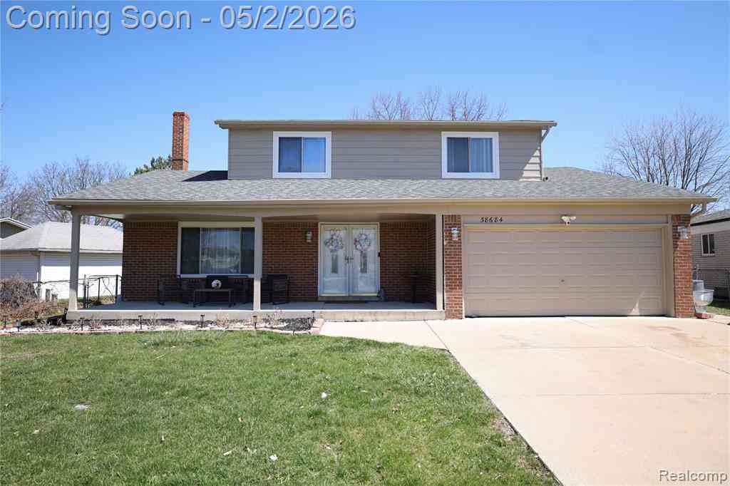 Homes For Sale - 38684 Pinebrook Drive <br/> Sterling Heights, MI 48310