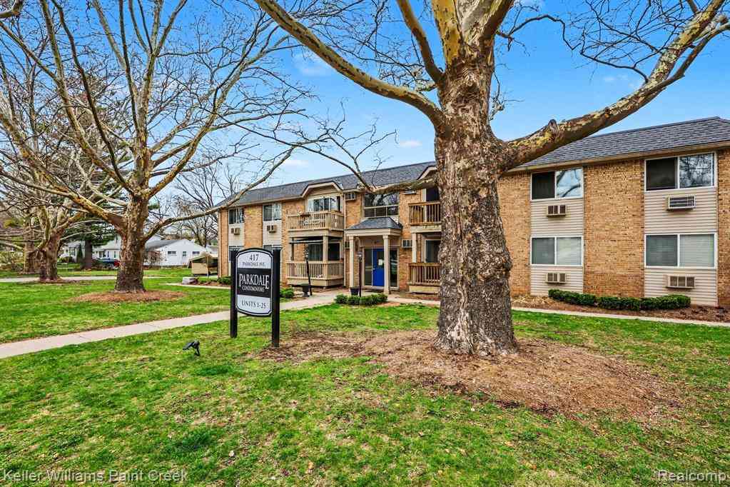 Condo For Sale - 417 Parkdale Ave #20  <br/> Rochester, MI 48307