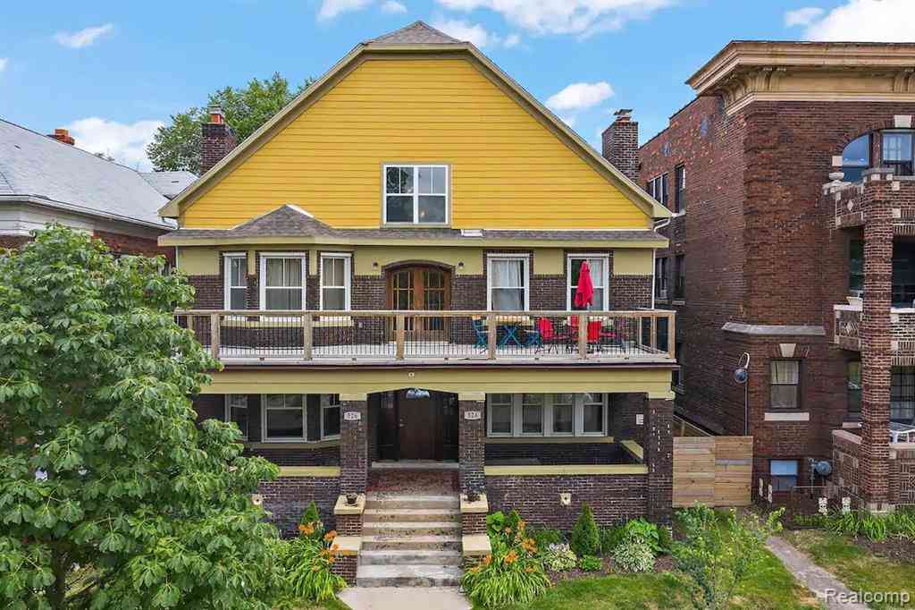 Condo For Rent - 524 E Kirby Street  <br/> Wayne County, Detroit, MI 48220