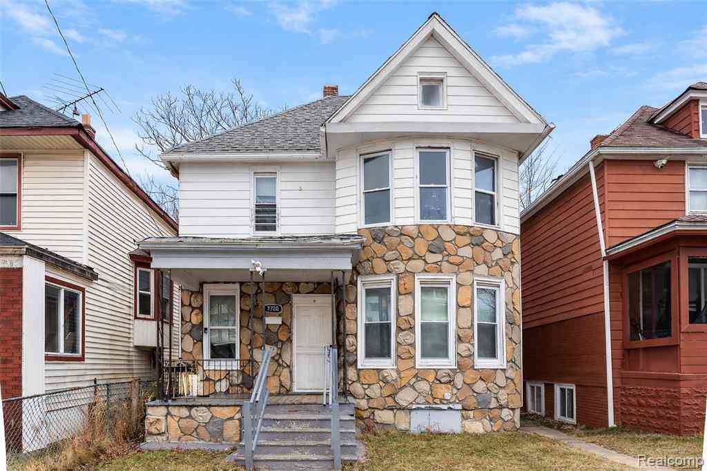 Homes For Sale - 7720 E Canfield Street <br/> Detroit, MI 48214