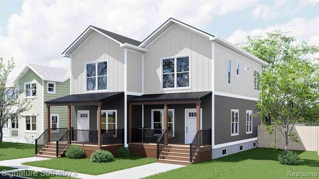 Condo For Sale - 2524B Townsend Street <br/> Detroit, MI 48214