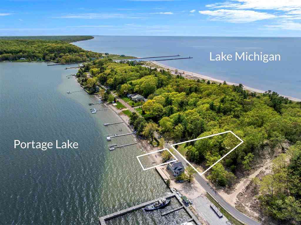 Homes For Sale - 8368 Portage Point Drive <br/> Manistee County, Onekama, MI 49675