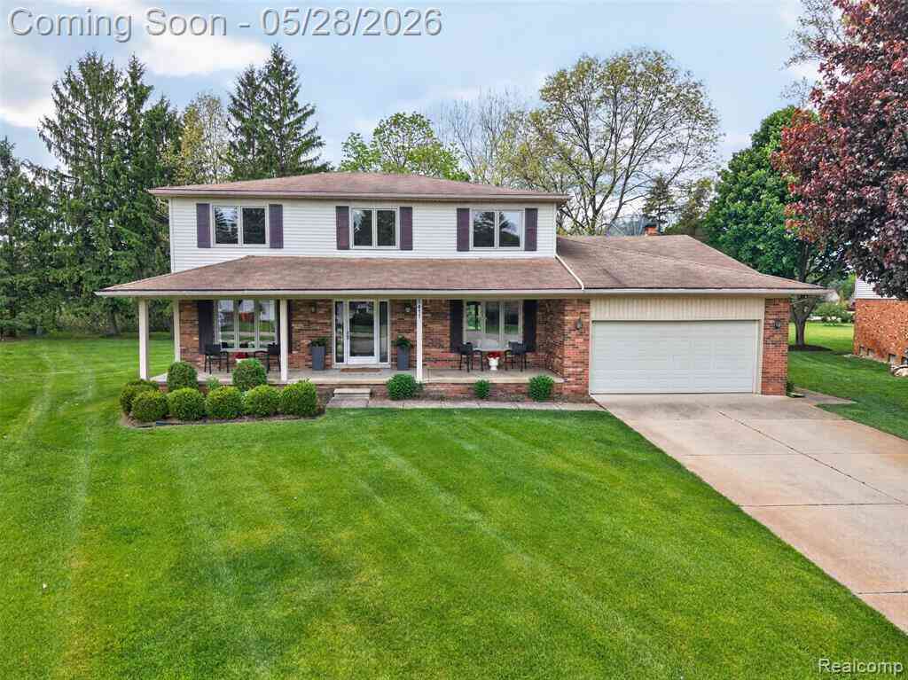 Homes For Sale - 3411 Foxhollow Court <br/> Macomb County, Washington, MI 48094