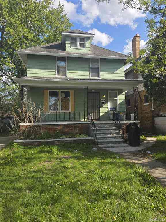Homes For Sale - 560 Woodland Street <br/> Detroit, MI 48202