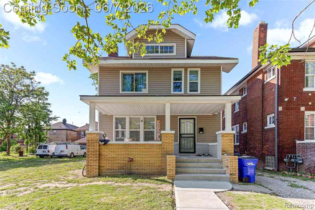 Homes For Sale - 3328 Blaine Street <br/> Detroit, MI 48206