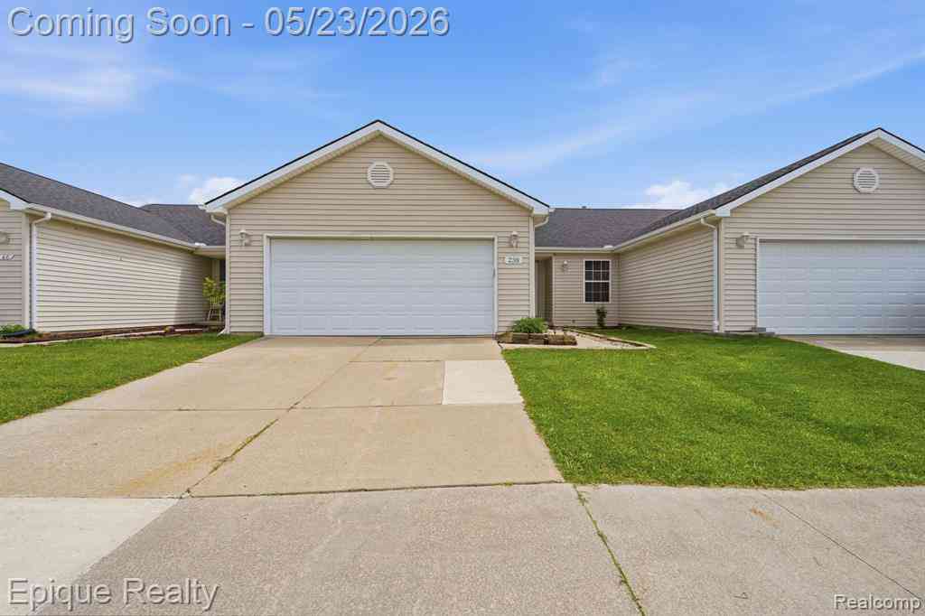 Condo For Sale - 238 Quail Drive <br/> Saint Clair County, Capac, MI 48014