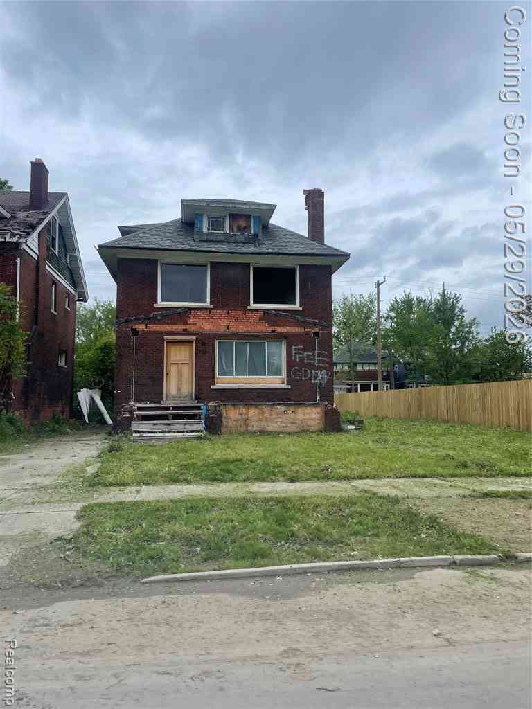 Homes For Sale - 3814 Montgomery Street <br/> Detroit, MI 48206