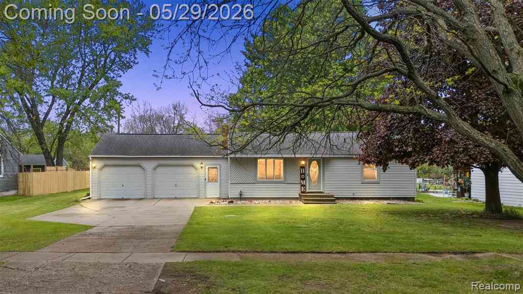 Homes For Sale - 4407 Gilbert Street <br/> Lapeer County, Columbiaville, MI 48421