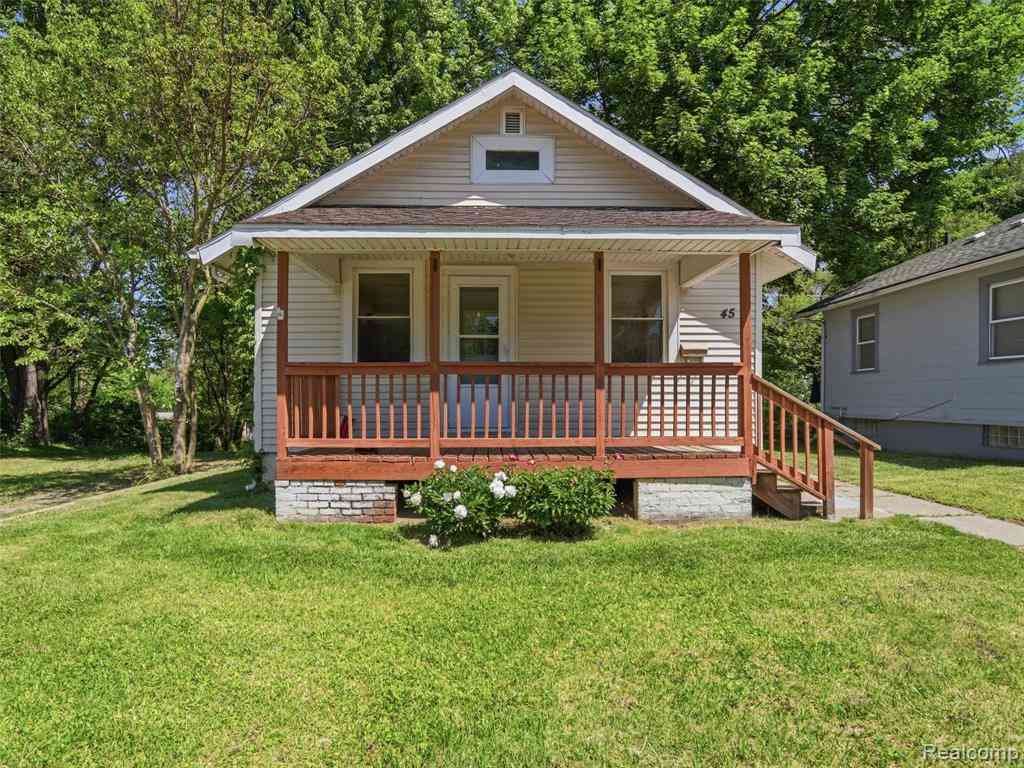 Homes For Sale - 45 Kemp Street <br/> Pontiac, MI 48342