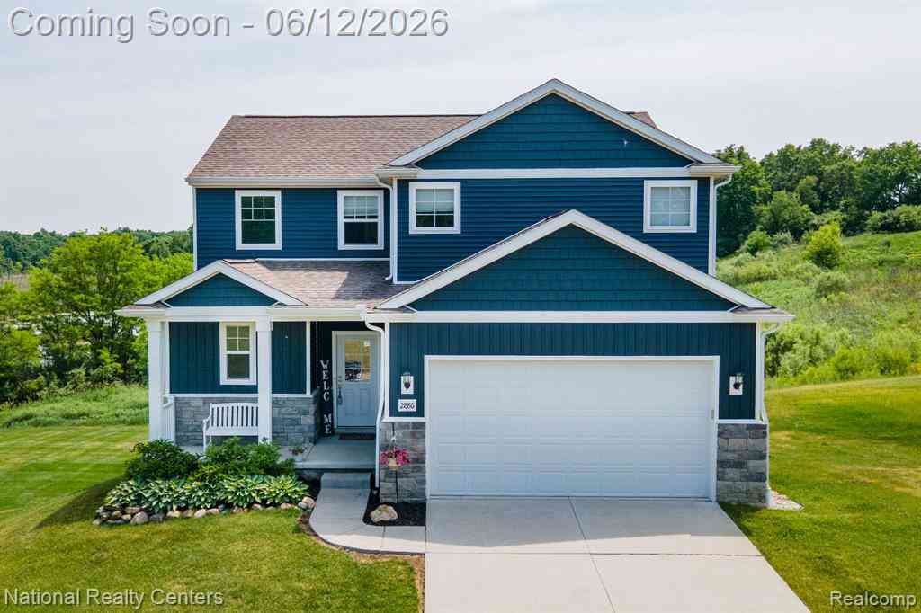 Homes For Sale - 2886 Bogues View Drive <br/> Howell, MI 48843