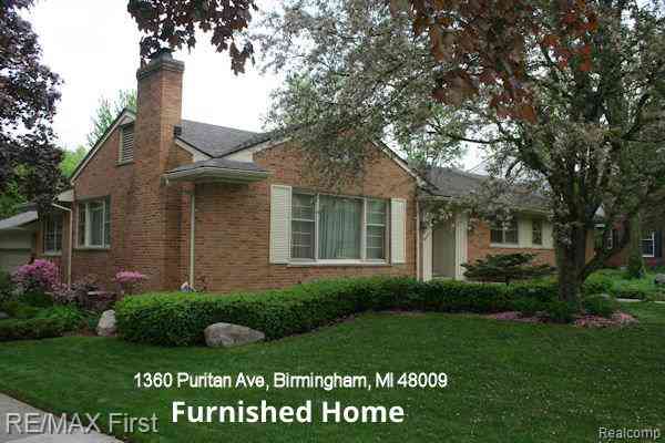 Homes For Rent - 1360 Puritan Avenue <br/> Birmingham, MI 48009
