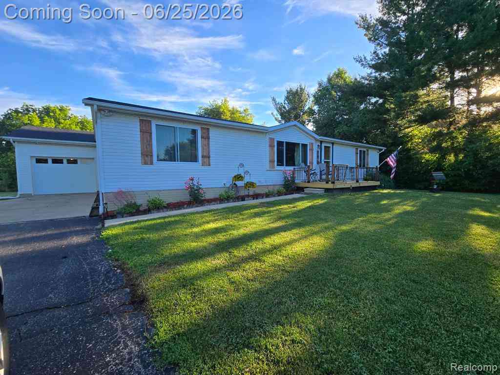 Homes For Sale - 1336 W Hurd Road <br/> Clio, MI 48420