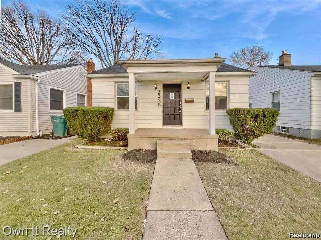 Homes For Rent - 3335 Williams Street <br/> Dearborn, MI 48124