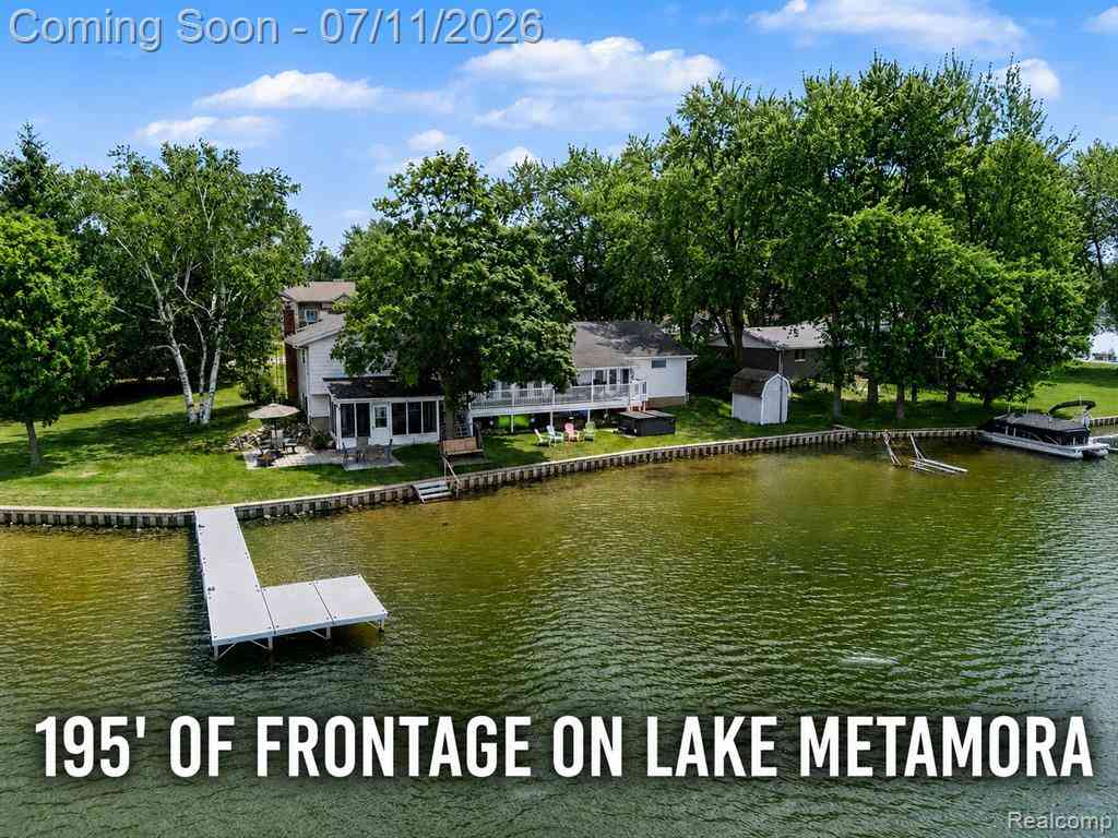 Homes For Sale - 3257 Sandy Shore Drive <br/> Lapeer County, Metamora, MI 48455