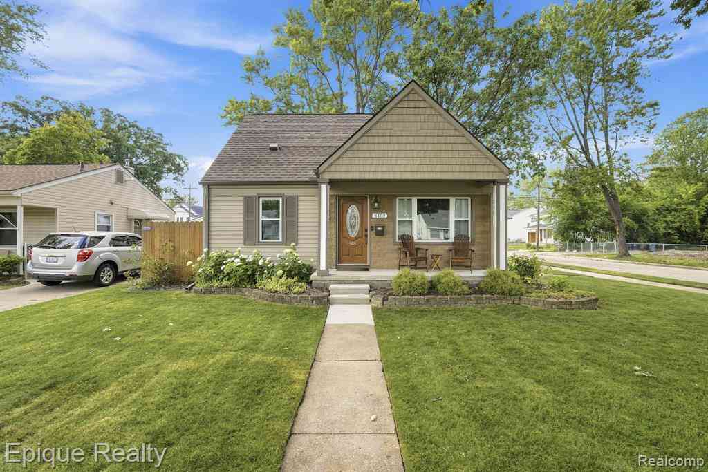Homes For Sale - 3402 Normandy Road <br/> Royal Oak, MI 48073