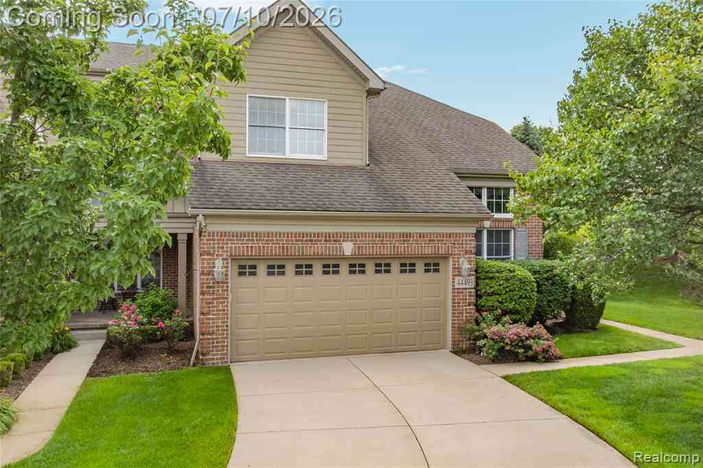 Condo For Sale - 44493 Broadmoor Boulevard <br/> Northville, MI 48168