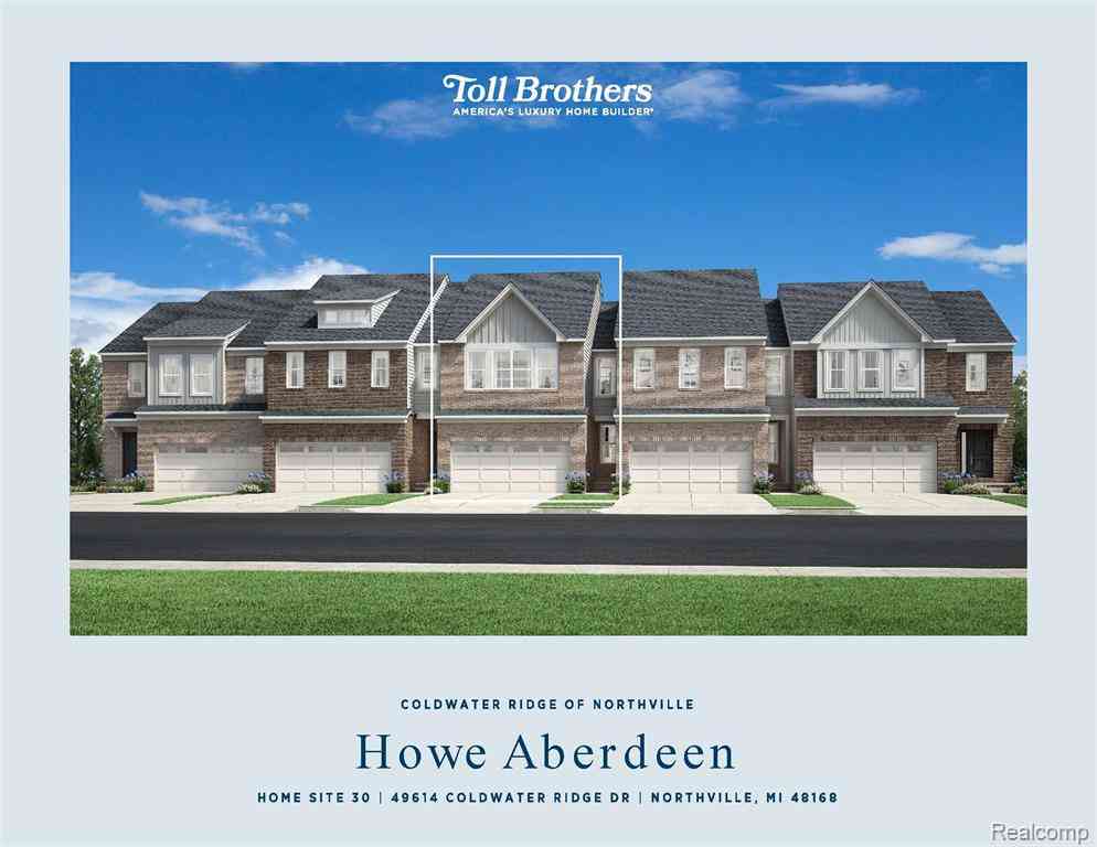Condo For Sale - 49614 Coldwater Ridge Drive <br/> Northville, MI 48168
