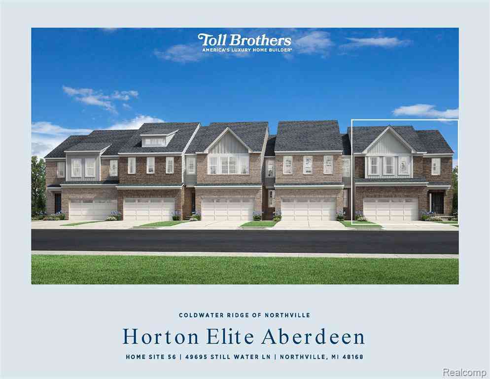 Condo For Sale - 49695 Still Water Lane <br/> Wayne County, Northville, MI 48168