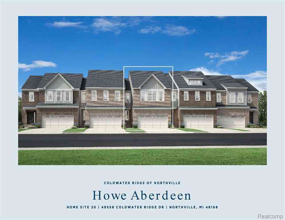 Condo For Sale - 49558 Coldwater Ridge Drive <br/> Wayne County, Northville, MI 48168